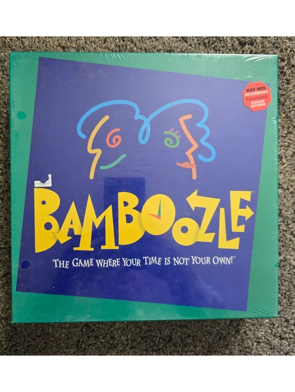 Bamboozle Board Game Parker Brothers 1997 Vintage NEW SEALED Family Party Game